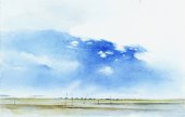 Aquarelle 1995 - 26,5 x 41 cm